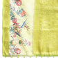 Navy Blue Kanjeevaram Silk Digital Print Floral Saree with Unstitched Blouse - Hiral Fashion | Swadesiicart