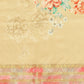Mustard Art Silk Printed Floral Saree with Unstitched Blouse - Hiral Fashion | Swadesiicart