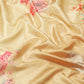 Mustard Art Silk Printed Floral Saree with Unstitched Blouse - Hiral Fashion | Swadesiicart