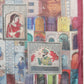 Multicolor Silk Cotton Digital Print Abstract Saree with Unstitched Blouse - Hiral Fashion | Swadesiicart