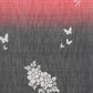 Black Silk Cotton Digital Print Floral Saree with Unstitched Blouse - Hiral Fashion | Swadesiicart