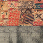 Multicolor Kanjeevaram Silk Digital Print Kalamkari Saree with Unstitched Blouse - Hiral Fashion | Swadesiicart