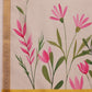Hiral Fashion Off White Onam Art Silk Floral Digital Print Saree | Swadesiicart