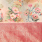 Multicolor Chanderi Art Silk Printed Floral Saree with Unstitched Blouse - Hiral Fashion | Swadesiicart