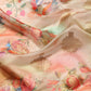 Multicolor Chanderi Art Silk Printed Floral Saree with Unstitched Blouse - Hiral Fashion | Swadesiicart