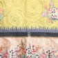 Olive Kanjeevaram Silk Digital Print Floral Saree with Unstitched Blouse - Hiral Fashion | Swadesiicart
