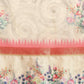 Peach Kanjeevaram Silk Digital Print Floral Saree with Unstitched Blouse - Hiral Fashion | Swadesiicart