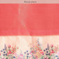Peach Kanjeevaram Silk Digital Print Floral Saree with Unstitched Blouse - Hiral Fashion | Swadesiicart