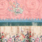 Pink Kanjeevaram Silk Digital Print Floral Saree with Unstitched Blouse - Hiral Fashion | Swadesiicart