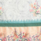 Turquoise Kanjeevaram Silk Digital Print Floral Saree with Unstitched Blouse - Hiral Fashion | Swadesiicart
