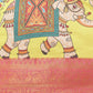 Green Art Silk Digital Print Floral Saree with Unstitched Blouse - Hiral Fashion | Swadesiicart