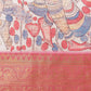 White Art Silk Digital Print Floral Saree with Unstitched Blouse - Hiral Fashion | Swadesiicart