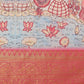 Blue Art Silk Digital Print Floral Saree with Unstitched Blouse - Hiral Fashion | Swadesiicart