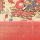 Beige Art Silk Printed Kalamkari Saree with Unstitched Blouse - Hiral Fashion | Swadesiicart