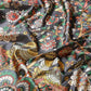 Black Art Silk Printed Kalamkari Saree with Unstitched Blouse - Hiral Fashion | Swadesiicart