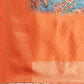 Multicolor Art Silk Printed Kalamkari Saree with Unstitched Blouse - Hiral Fashion | Swadesiicart