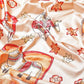 Peach Art Silk Printed Kalamkari Saree with Unstitched Blouse - Hiral Fashion | Swadesiicart