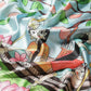 Blue Art Silk Printed Kalamkari Saree with Unstitched Blouse - Hiral Fashion | Swadesiicart