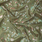 Olive Pure Silk Digital Print Floral Saree with Unstitched Blouse - Hiral Fashion | Swadesiicart