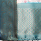 Light Pink Pure Silk Digital Print Floral Saree with Unstitched Blouse - Hiral Fashion | Swadesiicart