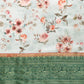 Gray Pure Silk Digital Print Floral Saree with Unstitched Blouse - Hiral Fashion | Swadesiicart