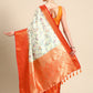 Green Pure Silk Digital Print Floral Saree with Unstitched Blouse - Hiral Fashion | Swadesiicart
