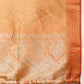 Peach Pure Silk Digital Print Floral Saree with Unstitched Blouse - Hiral Fashion | Swadesiicart