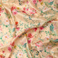 Multicolor Pure Silk Digital Print Floral Saree with Unstitched Blouse - Hiral Fashion | Swadesiicart
