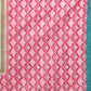 Turquoise Tusser Silk Digital Print Striped Saree with Unstitched Blouse - Hiral Fashion | Swadesiicart
