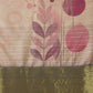 Multicolor Tusser Silk Digital Print Striped Saree with Unstitched Blouse - Hiral Fashion | Swadesiicart