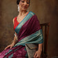Pink Kanjeevaram Silk Digital Print Floral Saree with Unstitched Blouse - Hiral Fashion | Swadesiicart