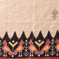 Hiral Fashion Beige Ikkat Kotha Silk Floral Digital Print Saree | Swadesiicart