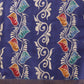 Hiral Fashion Blue Ikkat Kotha Silk Floral Digital Print Saree | Swadesiicart