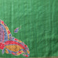 Hiral Fashion Green Ikkat Kotha Silk Floral Digital Print Saree | Swadesiicart