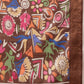 Hiral Fashion Multi Banarasi Silk Blend Floral Digital Printed Saree | Swadesiicart