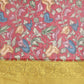Maroon Munga Silk Digital Print Floral Saree with Unstitched Blouse - Hiral Fashion | Swadesiicart