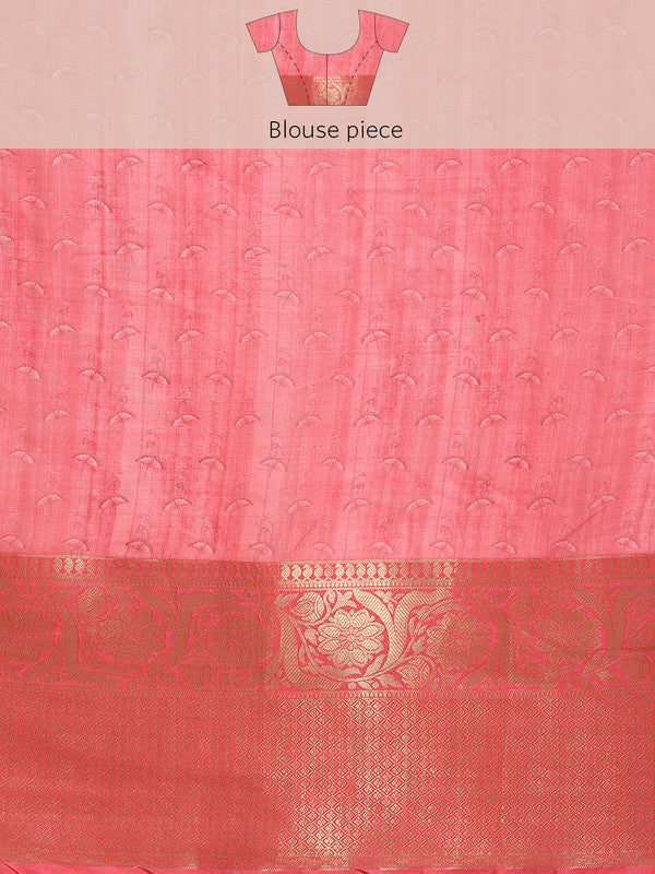 Multicolor Munga Silk Digital Print Floral Saree with Unstitched Blouse - Hiral Fashion | Swadesiicart