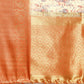 Multicolor Munga Silk Digital Print Abstract Saree with Unstitched Blouse - Hiral Fashion | Swadesiicart