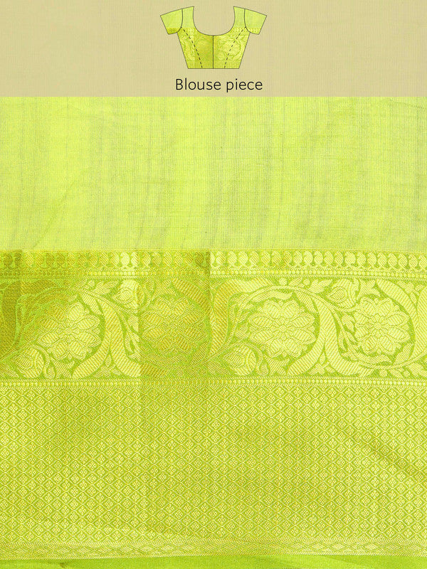 Navy Blue Munga Silk Digital Print Kalamkari Saree with Unstitched Blouse - Hiral Fashion | Swadesiicart