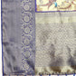 Beige Munga Silk Digital Print Kalamkari Saree with Unstitched Blouse - Hiral Fashion | Swadesiicart