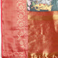 Green Munga Silk Digital Print Animal Print Saree with Unstitched Blouse - Hiral Fashion | Swadesiicart