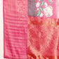Gray Munga Silk Digital Print Bandhani Saree with Unstitched Blouse - Hiral Fashion | Swadesiicart
