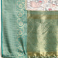 Gray Munga Silk Digital Print Animal Print Saree with Unstitched Blouse - Hiral Fashion | Swadesiicart