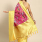 Pink Munga Silk Digital Print Animal Print Saree with Unstitched Blouse - Hiral Fashion | Swadesiicart