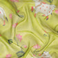 Olive Munga Silk Digital Print Animal Print Saree with Unstitched Blouse - Hiral Fashion | Swadesiicart