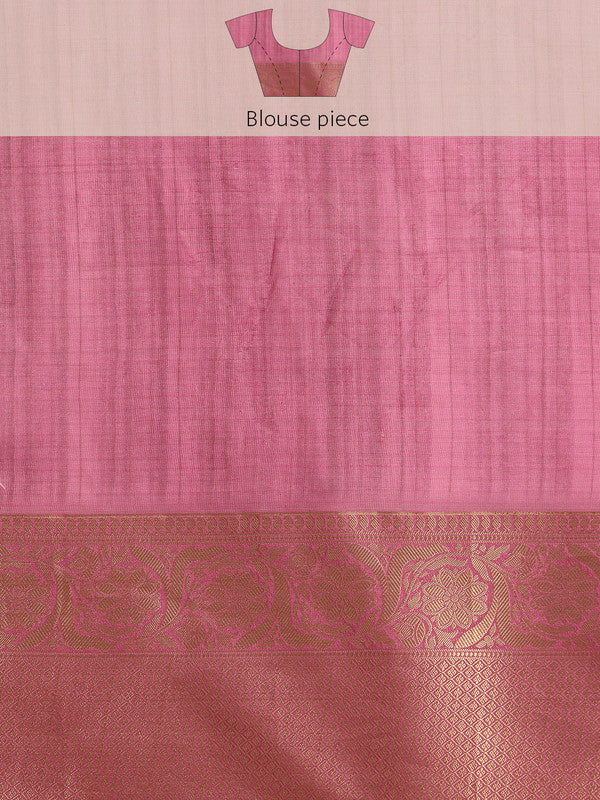 Beige Munga Silk Digital Print Animal Print Saree with Unstitched Blouse - Hiral Fashion | Swadesiicart
