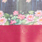 Navy Blue Munga Silk Digital Print Floral Saree with Unstitched Blouse - Hiral Fashion | Swadesiicart