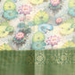Multicolor Munga Silk Digital Print Floral Saree with Unstitched Blouse - Hiral Fashion | Swadesiicart