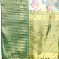 Multicolor Munga Silk Digital Print Floral Saree with Unstitched Blouse - Hiral Fashion | Swadesiicart