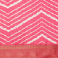 Pink Silk Blend Digital Print Striped Saree with Unstitched Blouse - Hiral Fashion | Swadesiicart